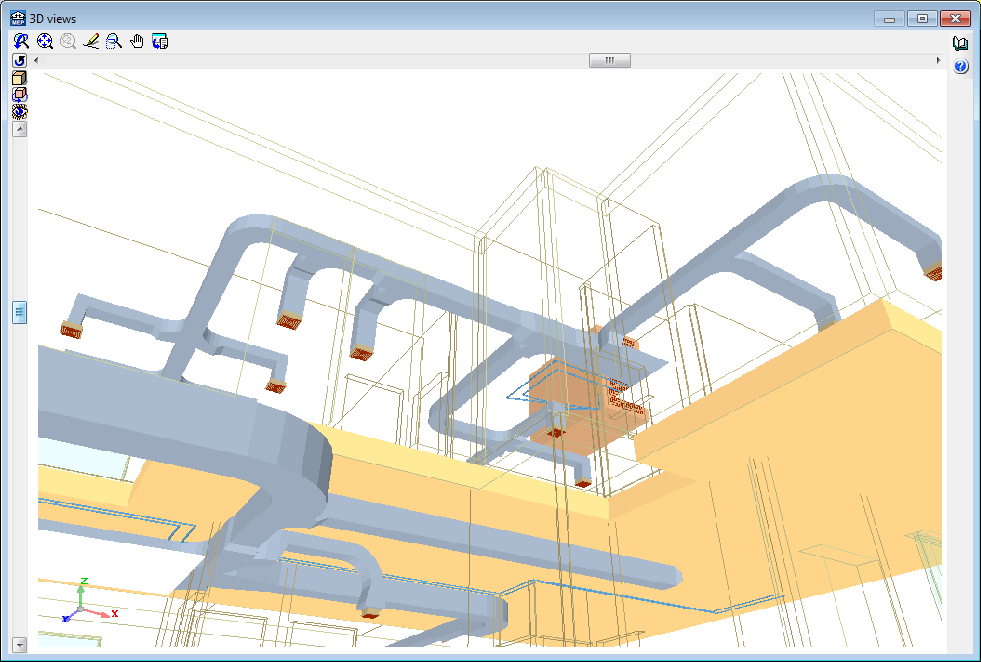 CYPECAD MEP. 3D views